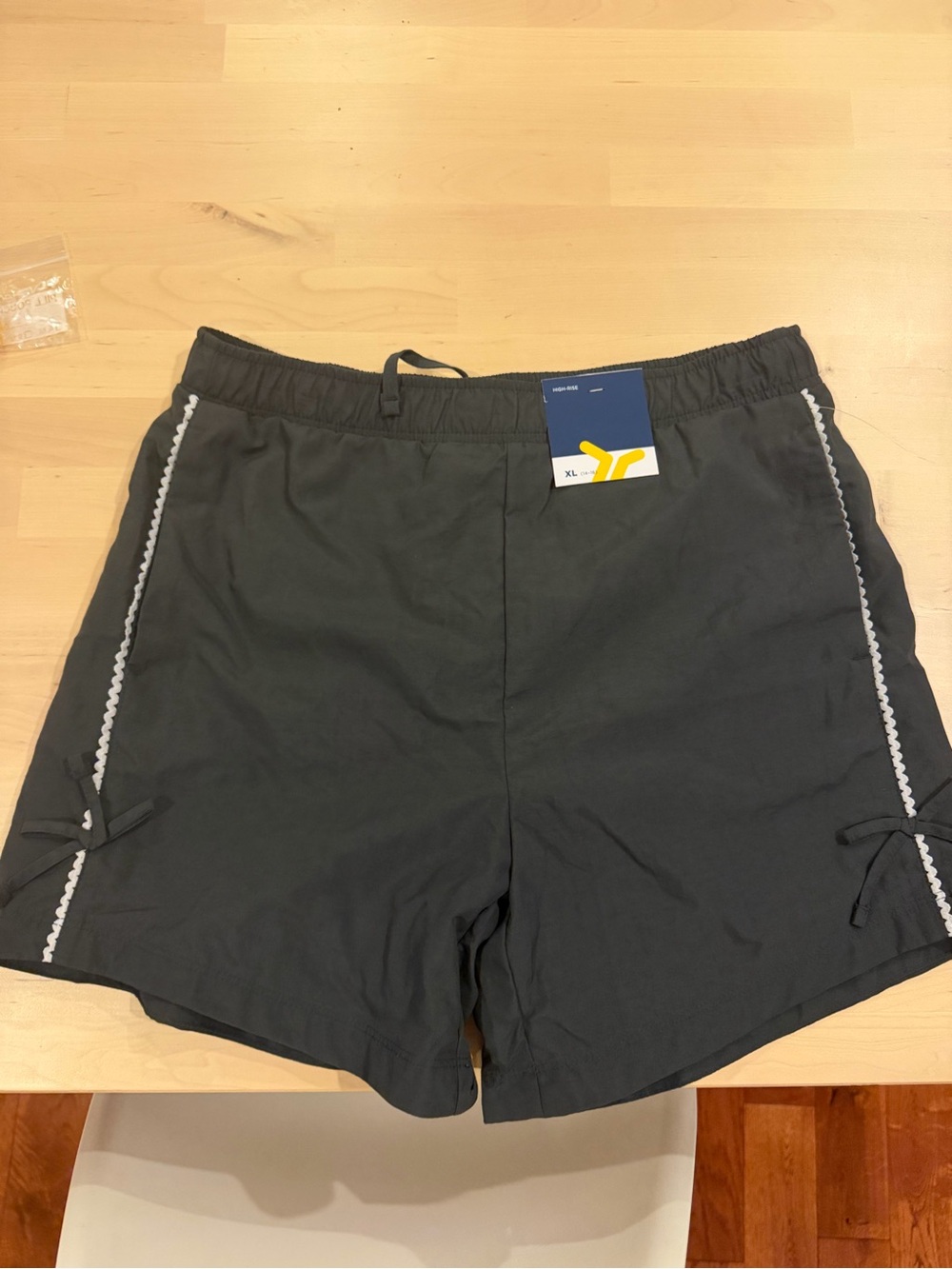 Old Navy Black/grey Shorts with White trim